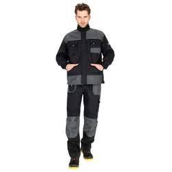 Delovna jakna BASIC LINE Črna "4XL"