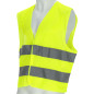 Odsevni Telovnik SHINE SUMMER Rumen "2XL"