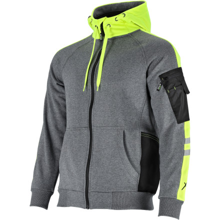 Moški pulover MECHANICK Siv "XL"