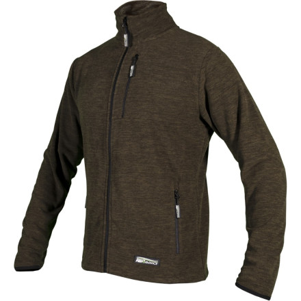 Moški flis pulover NAVAS Olivno Zelen "2XL"