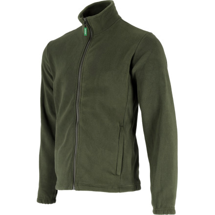 Moški flis pulover BARRY Olivno Zelen "4XL"