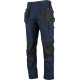 Delovne hlače BASIC LINE S Temno Modre "L"