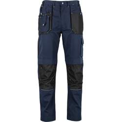 Delovne hlače BASIC LINE S Temno Modre "4XL"