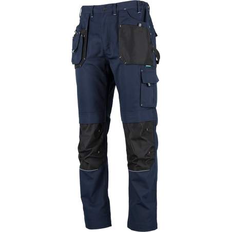 Delovne hlače BASIC LINE S Temno Modre "4XL"