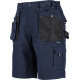 Delovne Kratke hlače BASIC LINE Temno Modre "XL"