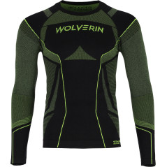 Moško termoaktivno perilo WOLVERIN črno S/M