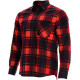 Flanelasta delovna srajca SQUARE Rdeča "XL"