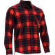 Flanelasta delovna srajca SQUARE Rdeča "2XL"