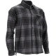 Flanelasta delovna srajca SQUARE Siva "3XL"