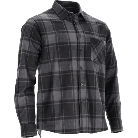 Flanelasta delovna srajca SQUARE Siva "3XL"