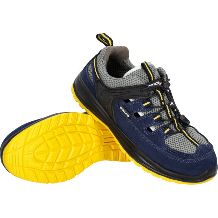 Usnjeni delovni sandali JOKER O1 Modri št. 42