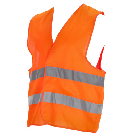 Odsevni Telovnik SHINE Oranžen "S"