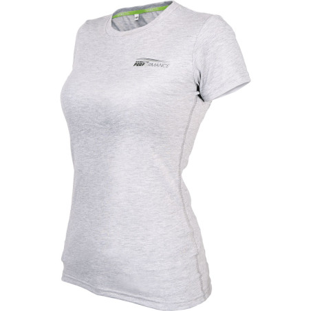 Ženska T-Shirt majica LUCKY W, Siva "L"