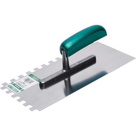 Gladilka iz nerjavečega jekla 28 x 13 mm - 10x10 Zobje