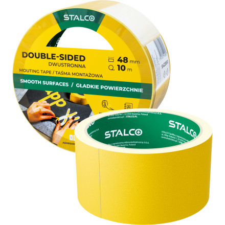 Dvostranski montažni lepilni trak 48mm x 10m