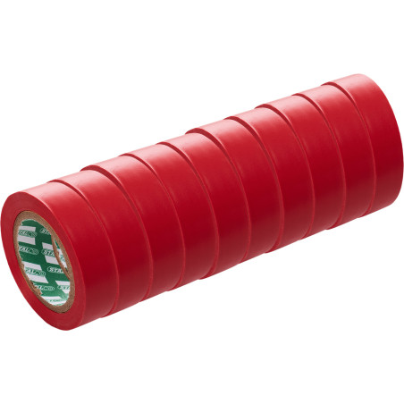 Izolirni trak 15mm x 10m Rdeč -1kos