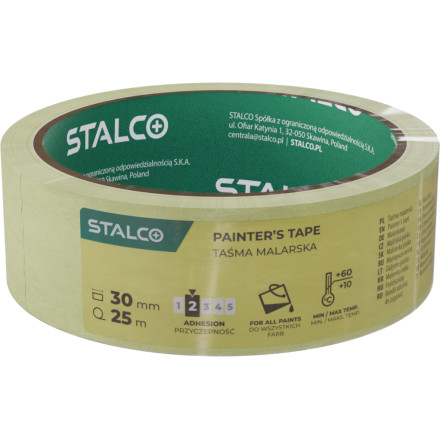 Maskirni lepilni trak Standard 30mm x 25m