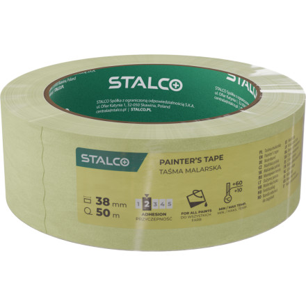 Maskirni lepilni trak Standard 38mm x 50m