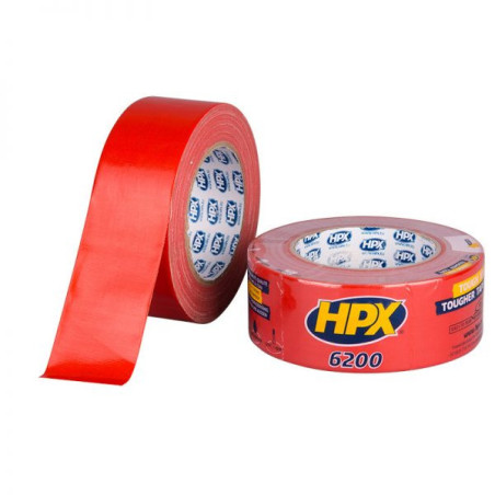 HPX 6200 Univerzalni "DUCT" Trak 48mm x 25m Rdeč