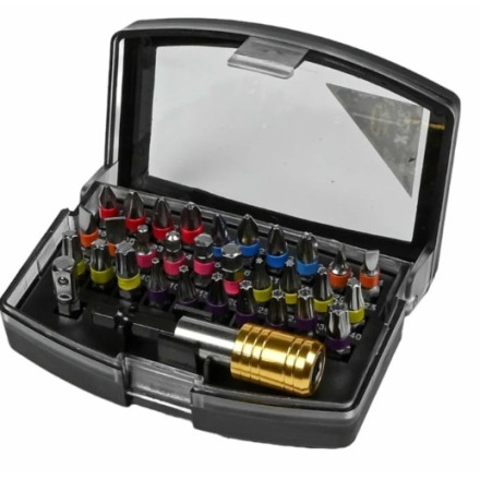 Benson Bit Garnitura 1/4”, 32 Kos CrV 25mm