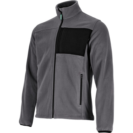 Moški flis pulover ASPEN siv XL