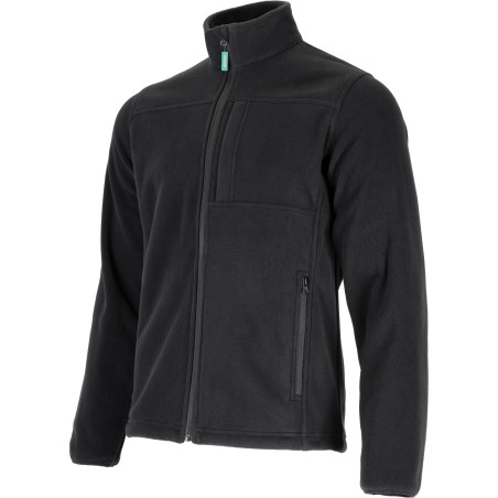 Moški flis pulover ASPEN črn 4XL