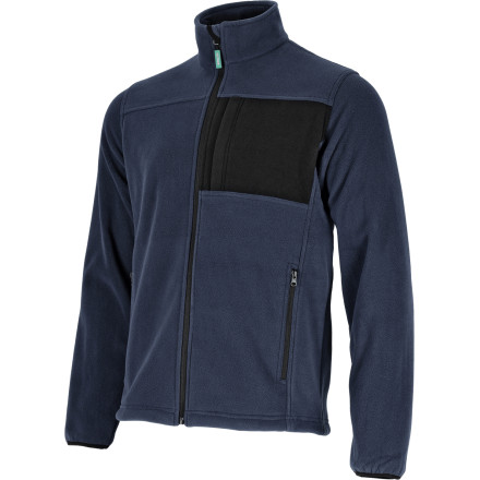 Moški flis pulover ASPEN moder 3XL