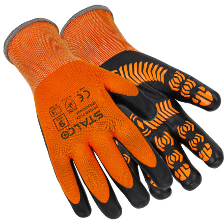 Delovne rokavice Nitril SPIDER FLEX "6"