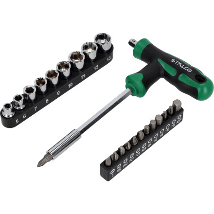 Komplet T izvijač z nastavki 23/1