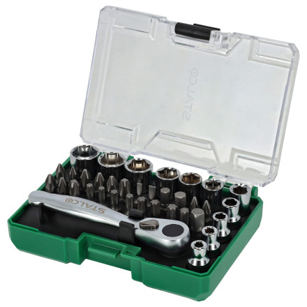 Set Bit nastavkov z 1/4” Ragljo 36kos