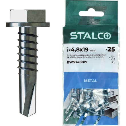 Samorezni vijaki za kovine WS3 4,8 x 16mm 25kos