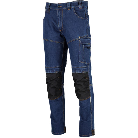 Delovne Jeans hlače DANNY Modre "S"