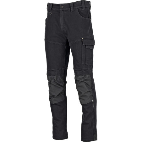 Delovne Jeans hlače DANNY Črne "S"