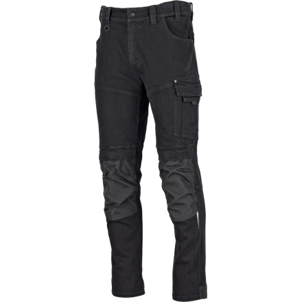 Delovne Jeans hlače DANNY Črne "4XL"