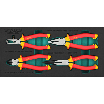 Komplet klešč VDE EVA 4/1