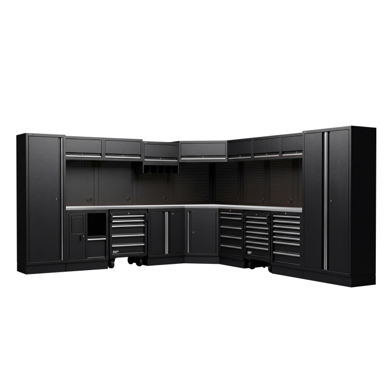 Delavniški Sestav Kotni XL z Inox ploščo - S026342356