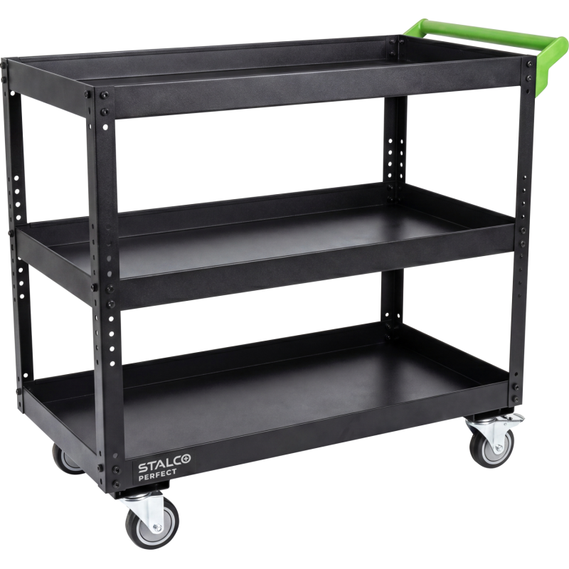 Delovni voziček s 3 policami Perfect 38"