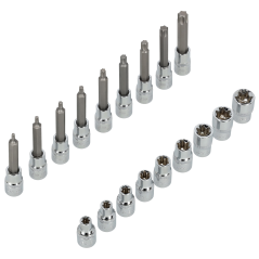 Garnitura Torx ključev 1/2"- 18 Kos EVA