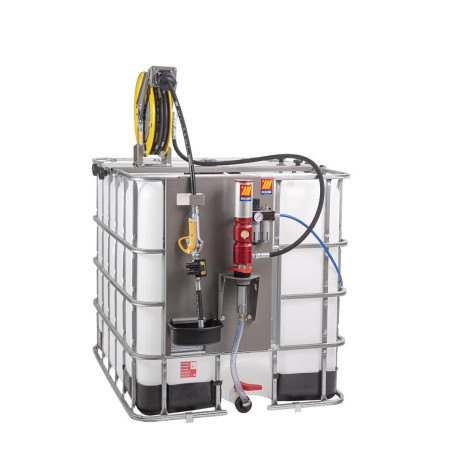Komplet za olje za IBC rezervoarje 1000 l R=3:1, pretok 30 l/min, s čelno črpalko