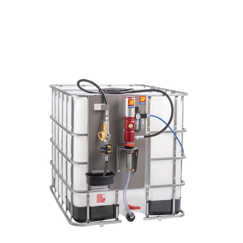 Komplet za olje za IBC rezervoarje 1000 l R=3:1, pretok 30 l/min, s čelno črpalko