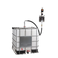 Stenski komplet industrijske črpalke za olje za IBC cisterne 700-1000 l