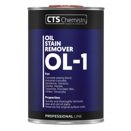 CTS OL-1 čistilo za oljne madeže 1l