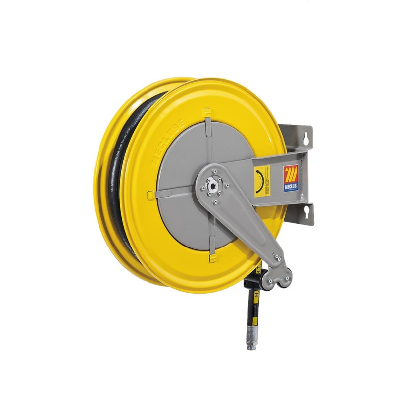 Stenski avtomatski navijalni kolut iz barvanega jekla za bencin F-550 Ø 3/4"-19x27 10m
