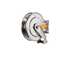 Fiksni samodejni navijalni koluti iz nerjavečega jekla AISI 304 za živila FX-400 120°C 1/2" brez cevi