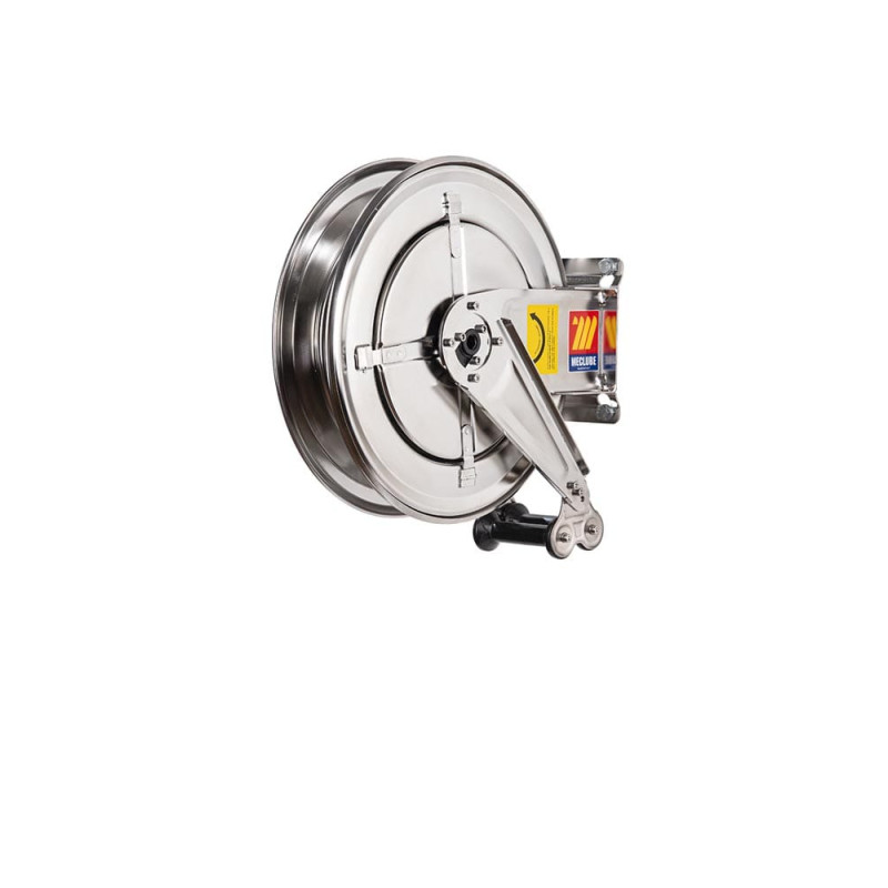Fiksni samodejni navijalni koluti iz nerjavečega jekla AISI 304 za živila FX-400 120°C 1/2" brez cevi