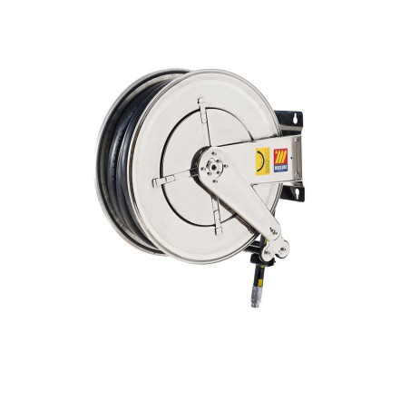 Fiksni samodejni navijalni kolut iz nerjavečega jekla AISI 304 za bencin FX-555 Ø 3/4"-19x27 20 m