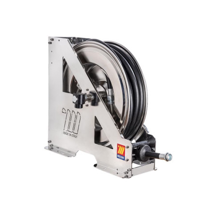 Avtomatski navijalni kolut iz nerjavečega jekla AISI 304 serije HEAVY-DUTY za dizel HDX-550 Ø 3/4"-19x27 15m