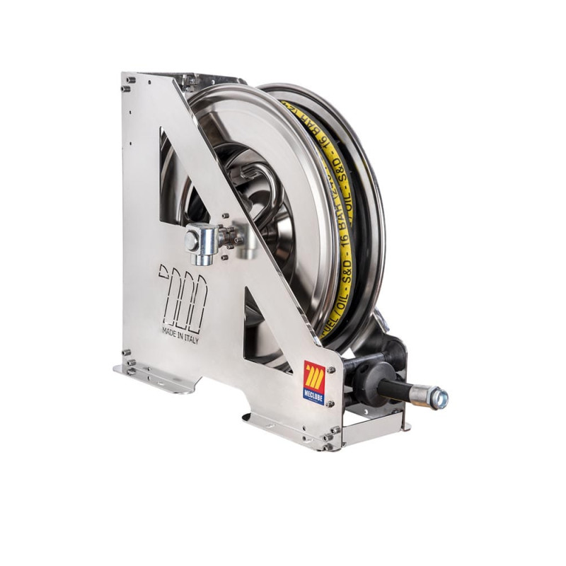 Avtomatski navijalni kolut iz nerjavečega jekla AISI 304 serije HEAVY-DUTY za bencin HDX-550 Ø 1"-25x35 10m