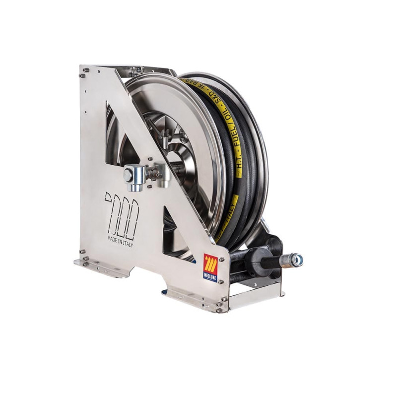 Avtomatski navijalni kolut iz nerjavečega jekla AISI 304 serije HEAVY-DUTY za bencin HDX-555 Ø 1"-25x35 15m