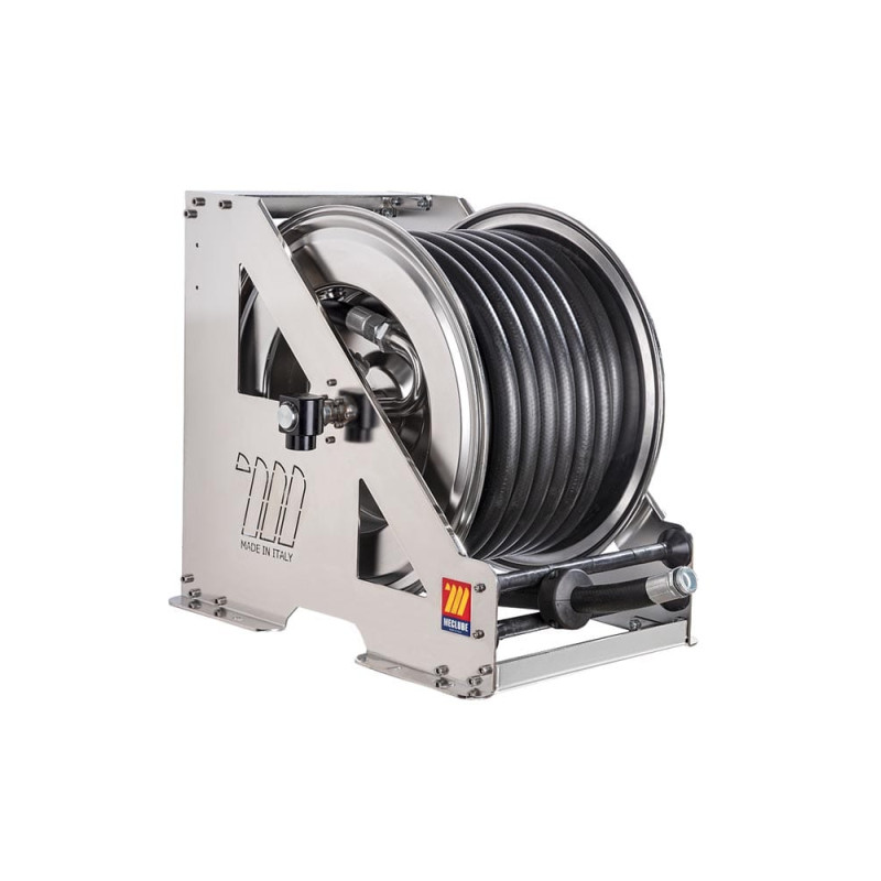 Avtomatski navijalni kolut iz nerjavečega jekla AISI 304 serije HEAVY-DUTY za dizel HDX-560 Ø 3/4"-19x27 40m